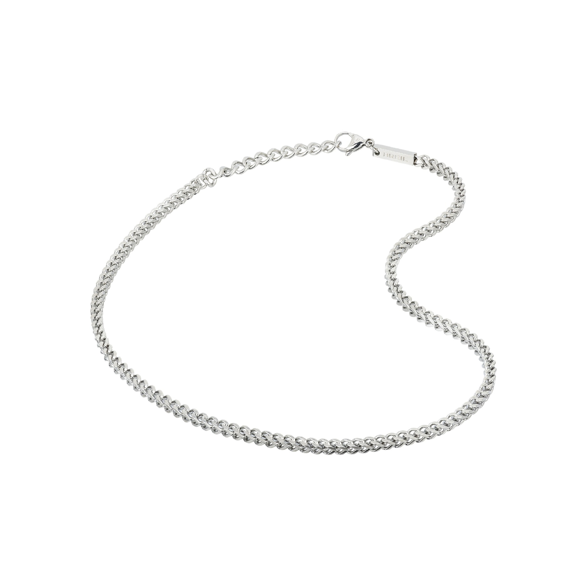 GROOVY - POLISHED STAINLESS STELL NECKLACE - TJ2139 | Breil