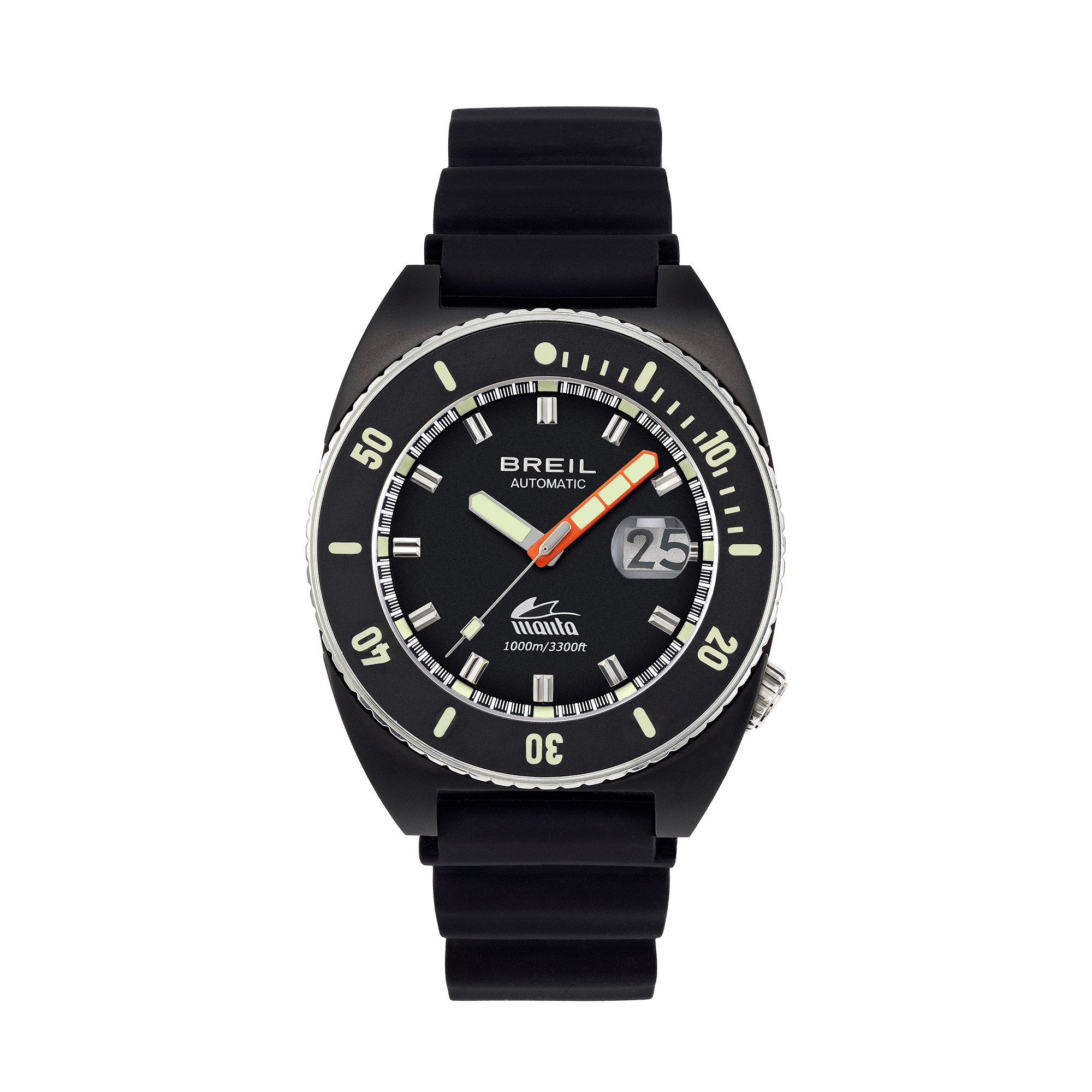 MANTA 100 AUTOMATIC - MANTA DIVER AUTOMATIC 1000m SOLO TEMPO 44 MM - TW2069 | Breil