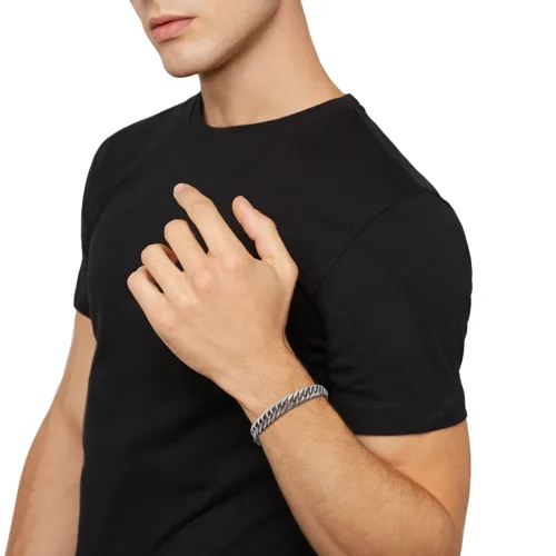 GRITTY - BRACCIALE IN ACCIAIO SATINATO - TJ2976 | Breil