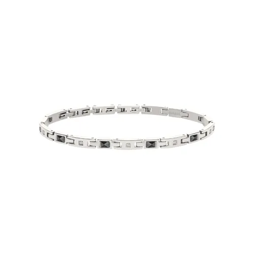 CERAMIC BRICK - ARMBAND AUS STAHL UND KERAMIK MIT ZIRKONIA - TJ3272 | Breil