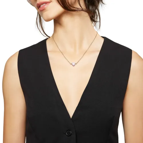 CANDY - GOLD-COLORED STEEL NECKLACE WITH JADE - TJ3599 | Breil