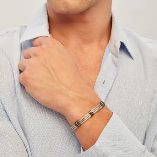 LOOP - EDELSTAHLARMBAND - ROTGUSSFARBEN - TJ3632 | Breil