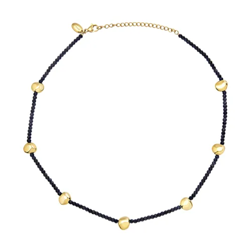 B ROCKS - HALSKETTE AUS SANDSTEIN UND GOLDFARBENEM STAHL - TJ3695 | Breil