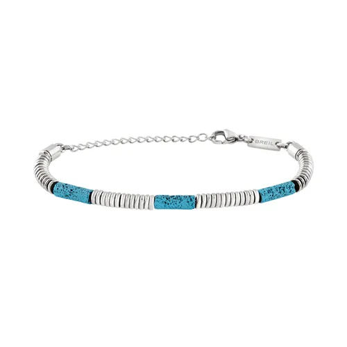 FUSION - BRACCIALE IN ACCIAIO E LAVA - TJ3876 | Breil