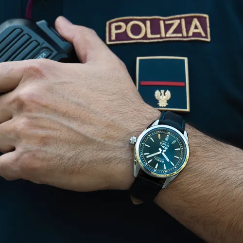 POLIZIA DI STATO - AUTOMATIC HERREN 41 MM - TW2035 | Breil